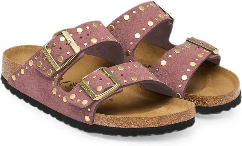 Birkenstock Arizona sandalen met studs Roze - Foto 5
