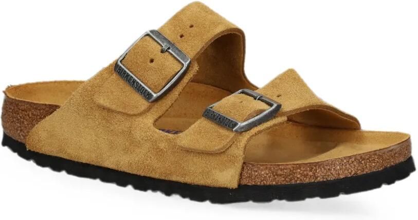 Birkenstock Arizona sandalen met zacht voetbed Beige - Foto 3