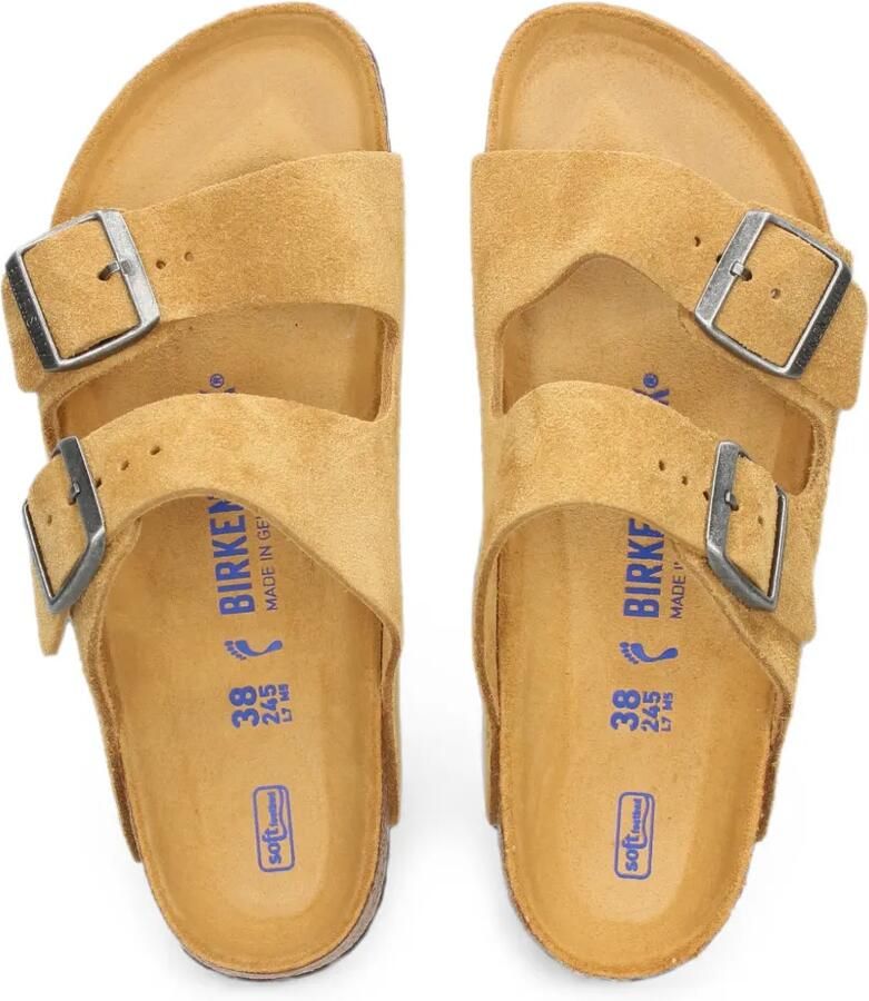 Birkenstock Arizona sandalen met zacht voetbed Beige - Foto 2