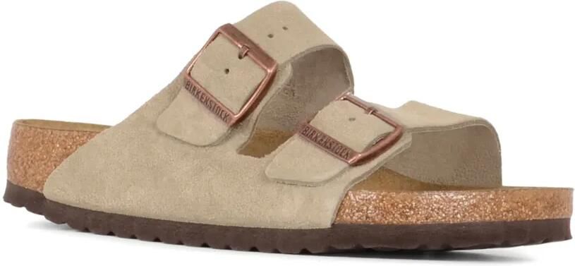 Birkenstock Arizona sandalen met zacht voetbed Beige - Foto 3