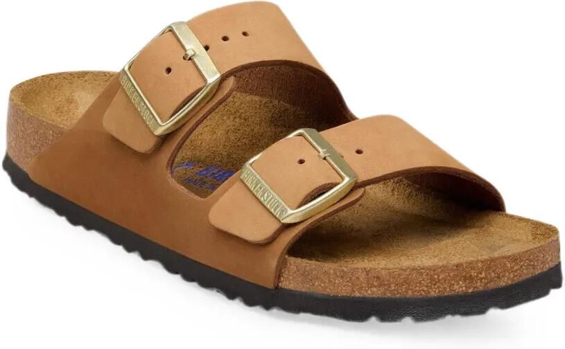 Birkenstock Arizona sandalen met zacht voetbed Bruin - Foto 4