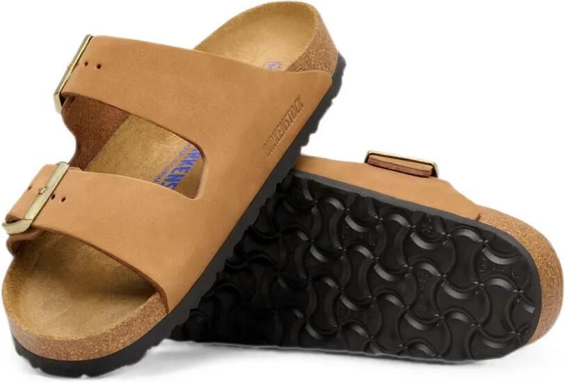 Birkenstock Arizona sandalen met zacht voetbed Bruin - Foto 3