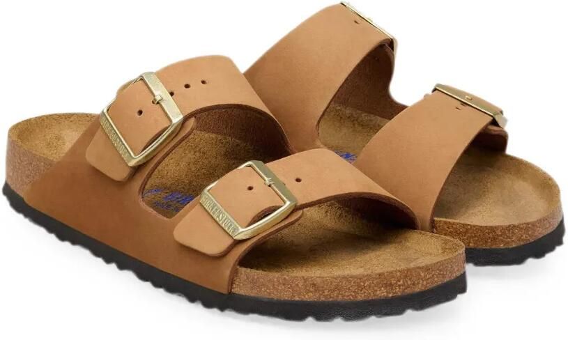 Birkenstock Arizona sandalen met zacht voetbed Bruin - Foto 5