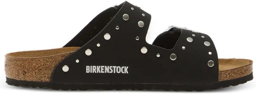 Birkenstock Arizona sandalen verfraaid met klinknagels Zwart