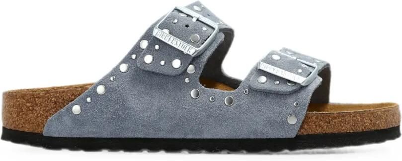 Birkenstock Arizona sandalen verfraaid met ringlets Blauw