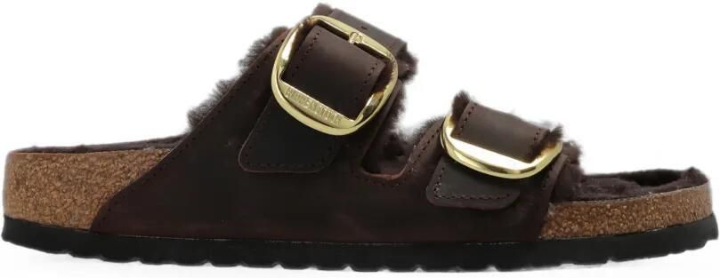 Birkenstock Arizona Big Buckle Shearling sandals Bruin