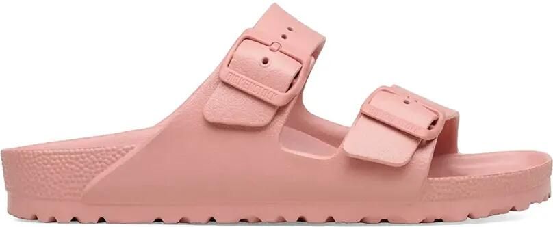 Birkenstock Arizona slippers met dubbele bandjes Roze