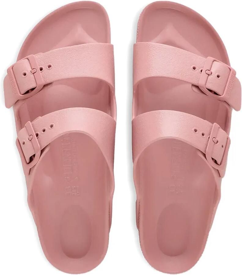 Birkenstock Arizona slippers met dubbele bandjes Roze - Foto 2