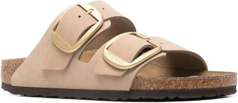 Birkenstock Arizona slippers met gesp Beige - Foto 4