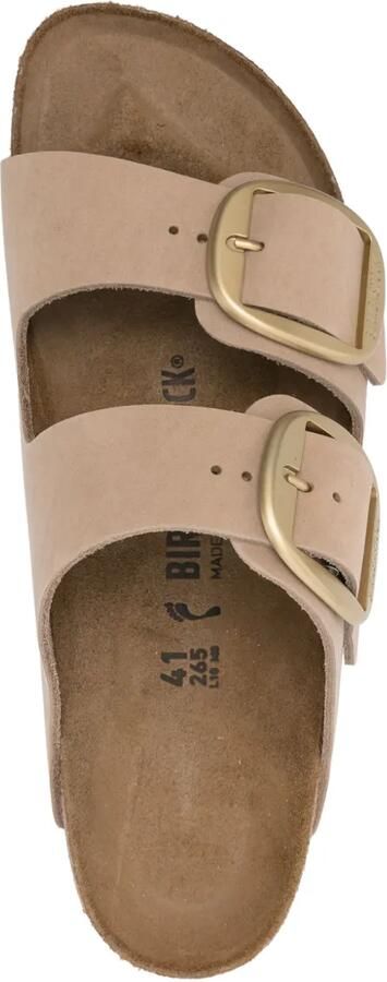 Birkenstock Arizona slippers met gesp Beige - Foto 2
