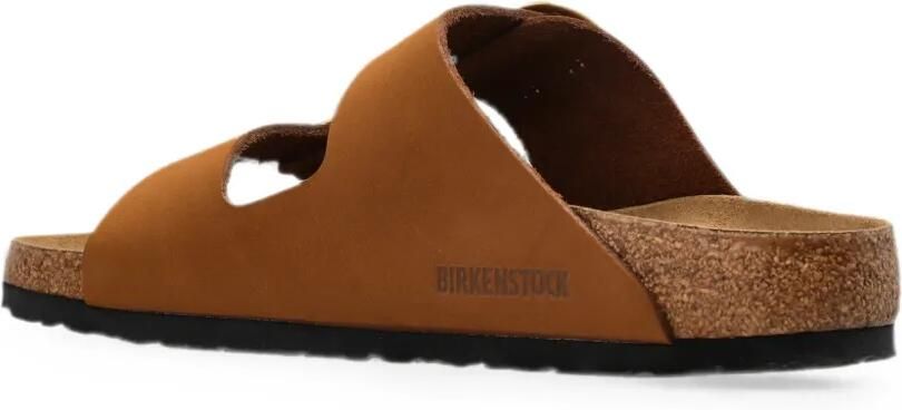 Birkenstock Arizona slippers met gesp Bruin - Foto 4