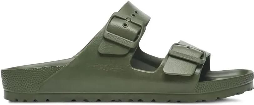 Birkenstock Arizona slippers met gesp Groen