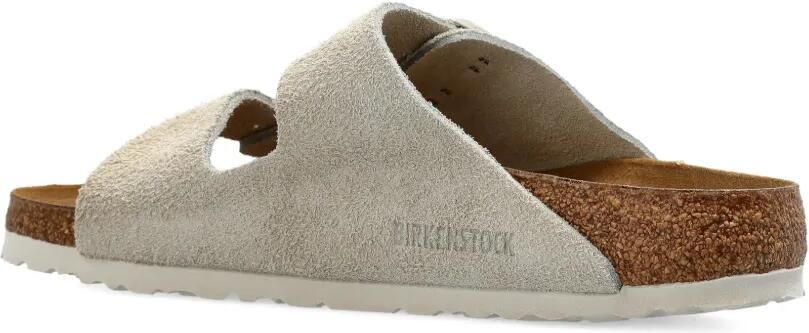 Birkenstock Arizona suède sandalen Beige - Foto 5