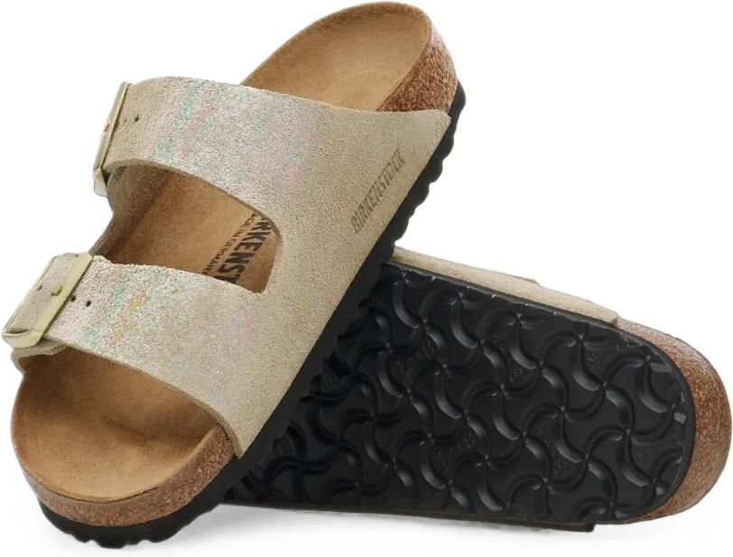 Birkenstock Arizona suède sandalen Beige - Foto 3