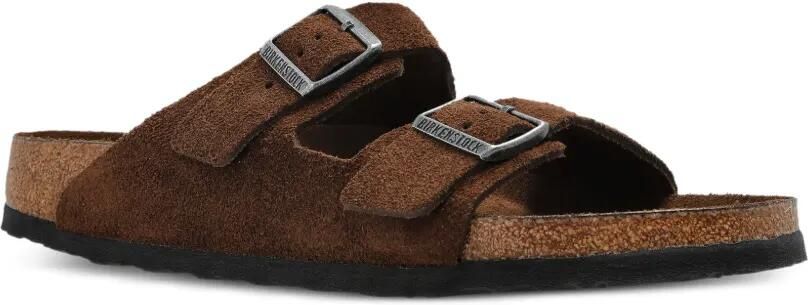 Birkenstock Arizona suède sandalen Bruin - Foto 5