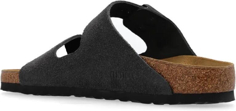 Birkenstock Arizona suède sandalen Grijs - Foto 4