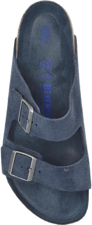 Birkenstock Arizona suède sandalen met gesp Blauw - Foto 3