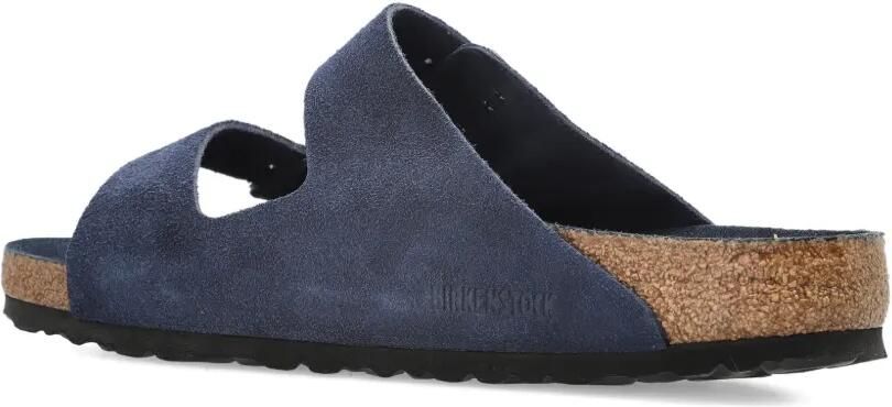 Birkenstock Arizona suède sandalen met gesp Blauw - Foto 4
