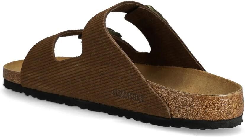 Birkenstock Arizona suède slippers Bruin - Foto 2