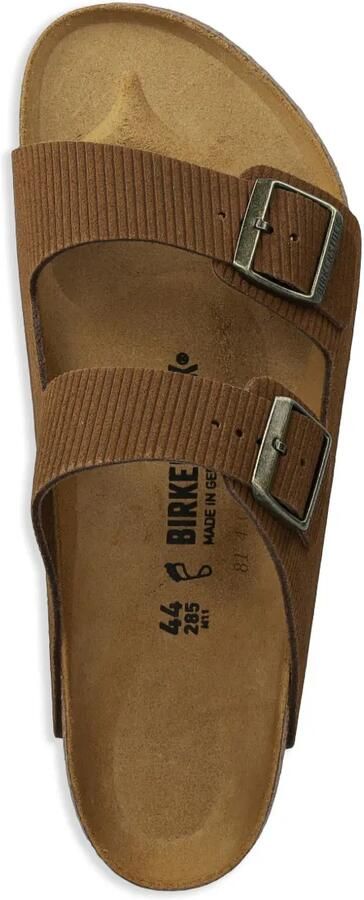 Birkenstock Arizona suède slippers Bruin - Foto 4