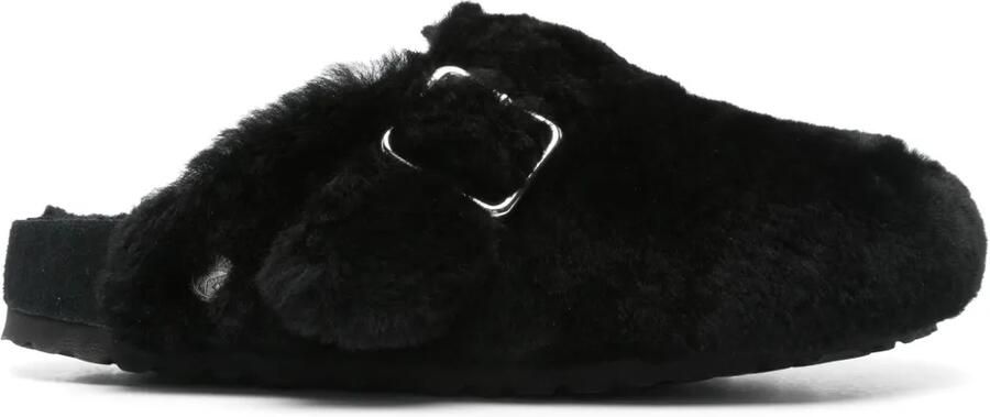Birkenstock Boston 1774 slippers Zwart