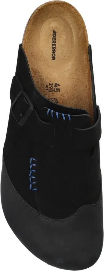 Birkenstock Boston Adererror muiltjes met gespsluiting Zwart - Foto 3
