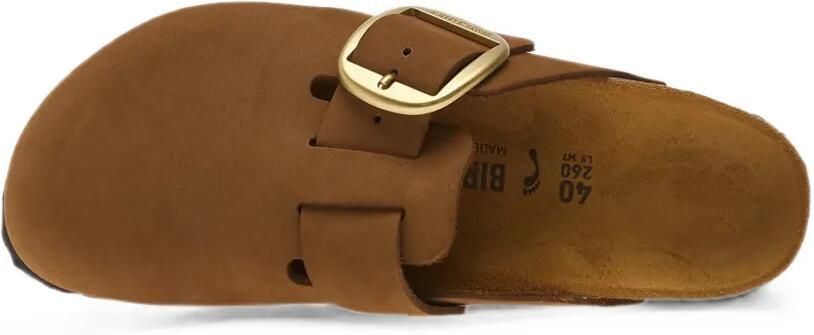 Birkenstock Boston Big klompen met gesp Bruin - Foto 3