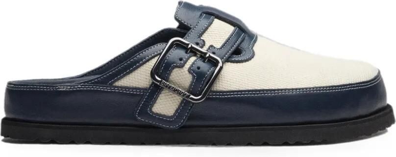 Birkenstock Boston Bold sandalen met gespsluiting Beige