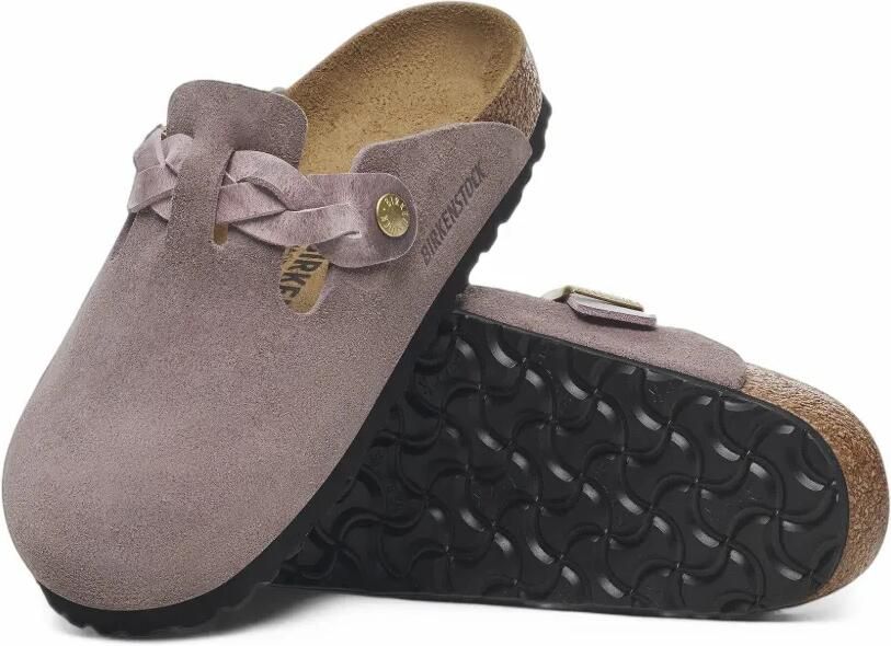 Birkenstock Boston braided clogs Paars - Foto 3