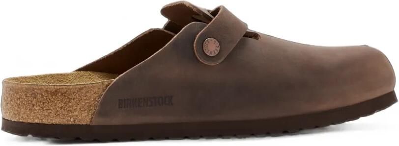 Birkenstock Boston sandalen met gespbandje Bruin - Foto 4