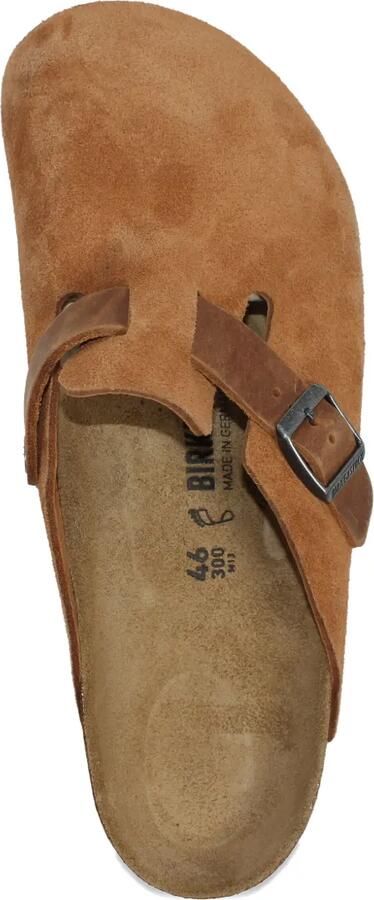 Birkenstock Boston klompen Bruin