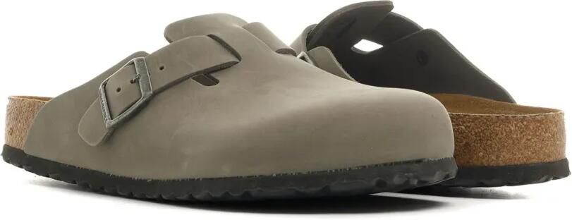 Birkenstock Boston klompen Grijs - Foto 4