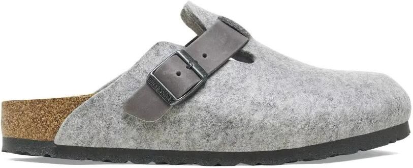 Birkenstock Boston klompen Grijs