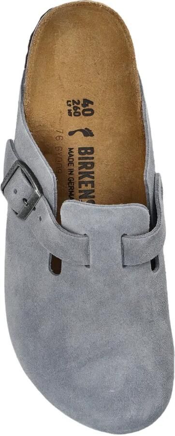 Birkenstock Boston klompen met gespbandje Blauw - Foto 2