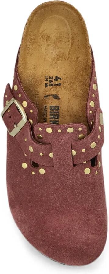Birkenstock Boston klompen met ringlets Roze - Foto 2