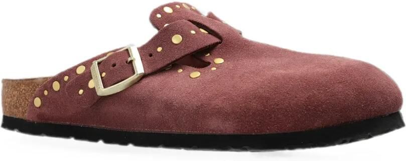 Birkenstock Boston klompen met ringlets Roze - Foto 4
