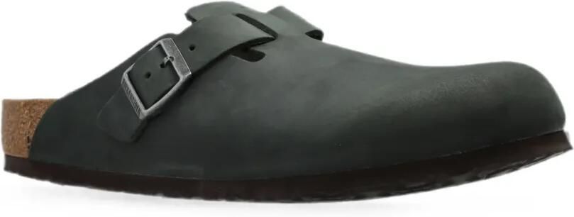 Birkenstock Boston leren muiltjes Groen - Foto 5
