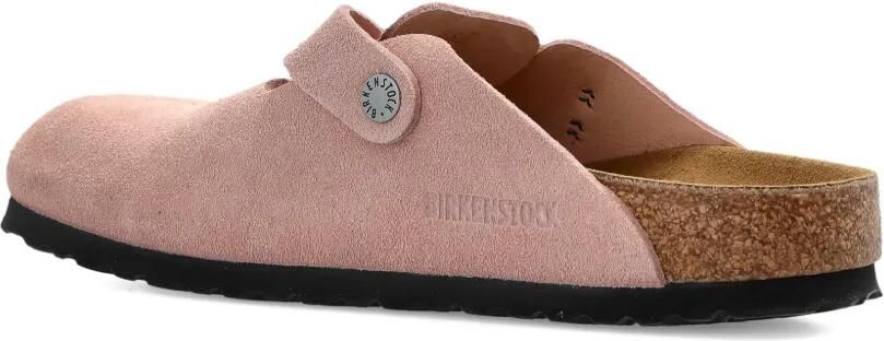 Birkenstock Boston leren muiltjes Roze - Foto 4