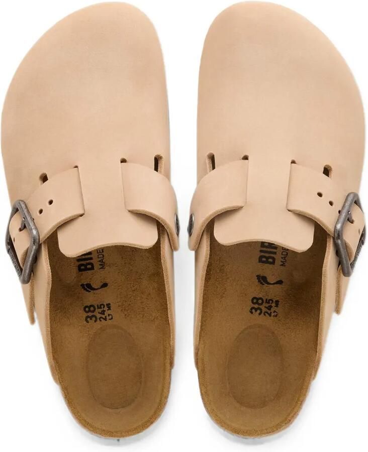 Birkenstock Boston loafers met gesp Beige - Foto 2