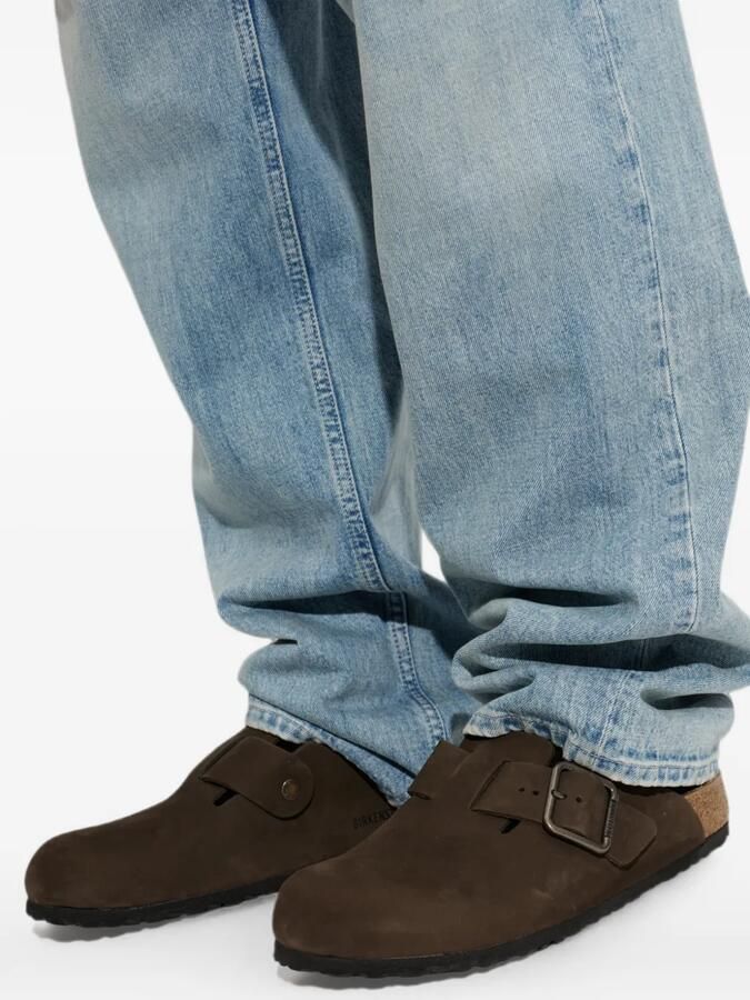 Birkenstock Boston muiltjes met gespsluiting Bruin - Foto 2