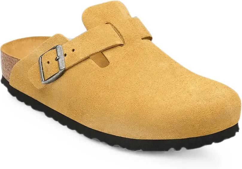 Birkenstock Boston muiltjes met gespsluiting Geel - Foto 3