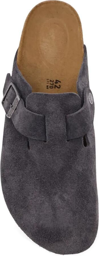 Birkenstock Boston muiltjes met gespsluiting Grijs - Foto 2