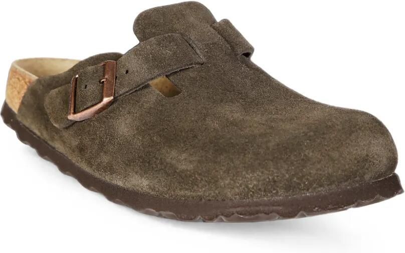 Birkenstock Boston suède sandalen Groen - Foto 2