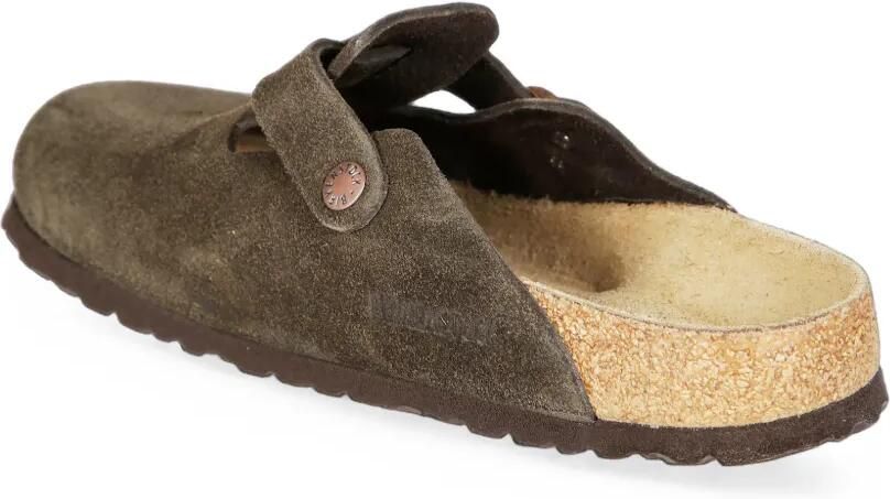 Birkenstock Boston suède sandalen Groen - Foto 3
