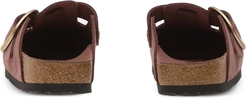 Birkenstock Boston muiltjes met grote gesp Roze - Foto 2