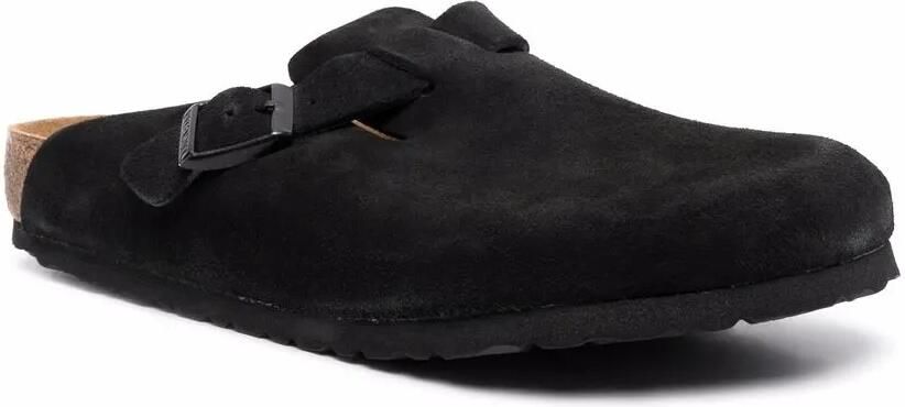 Birkenstock Boston muiltjes met zacht voetbed Zwart - Foto 3
