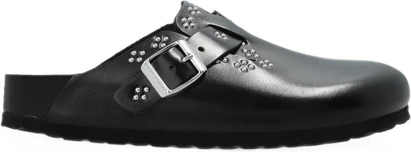Birkenstock Kleine Boston sandalen met ringlets Zwart