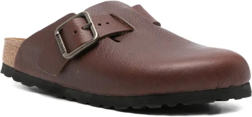 Birkenstock Boston sandalen met gespsluiting Bruin - Foto 4