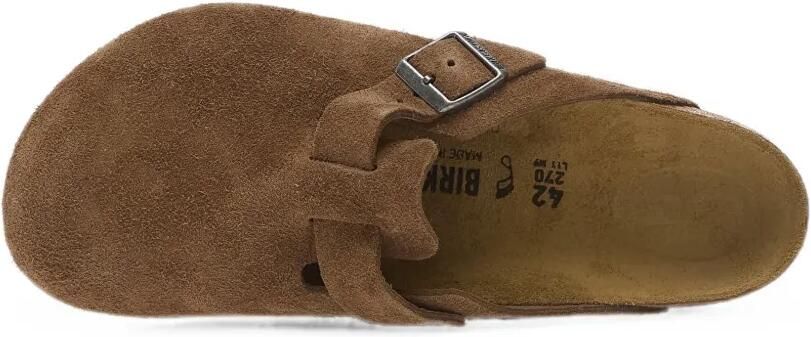 Birkenstock Boston sandalen met gespsluiting Bruin - Foto 4