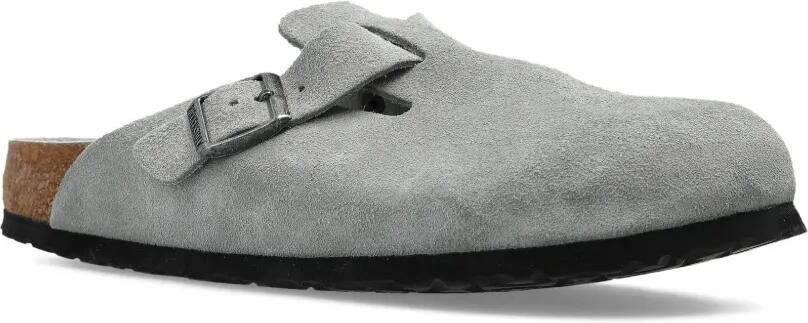 Birkenstock Boston sandalen met gespsluiting Grijs - Foto 5